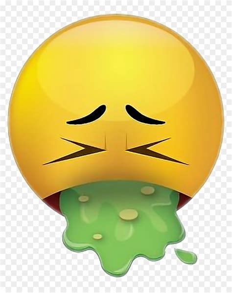 Download Eeww Emoji Sick Guacala Dontlikeit Vomit Emoticon  Clipart Png Download Pikpng