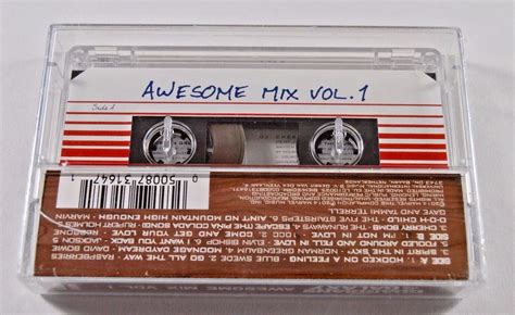 Guardians Of The Galaxy Awesome Mix Vol 1 Mc Cassette Tape New 2017 Ebay