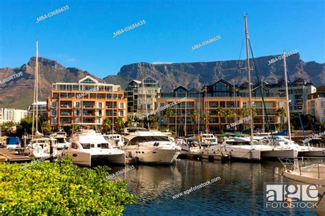 South Africa Cape Town Marina Stock Photo Picture And Rights