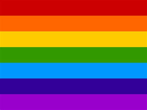 Weltrekordversuch mit grösster, permanenter regenbogenflagge. Regenbogenflagge #001 - Hintergrundbild