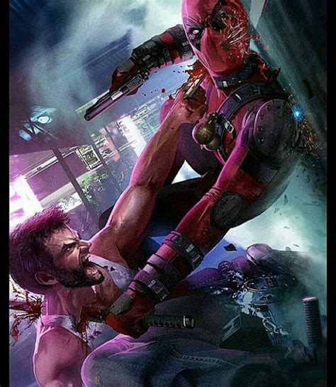 Wolverine Vs Deadpool Deadpool Comic Marvel Comics Superheroes