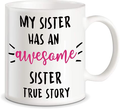 Classic Mugs Sisters Ts From Sister Funny Ts For