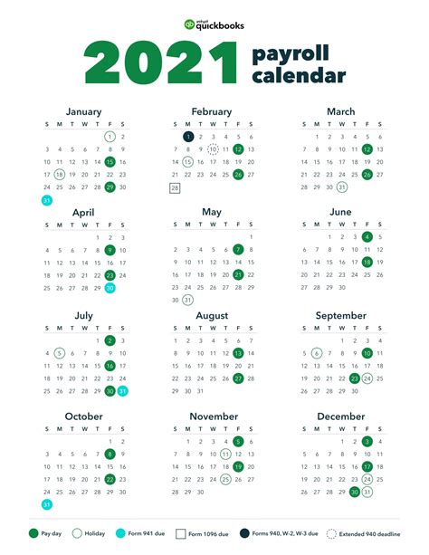 Bimonthly Payroll Calendar Templates For Quickbooks