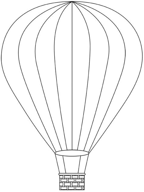 Simply print any of these templates out onto plain paper and decorate to make cute decorations. HOT AIR BALLOONS #Free #digital #stamps | #FREE #Scrapbooking / card making printables # ...