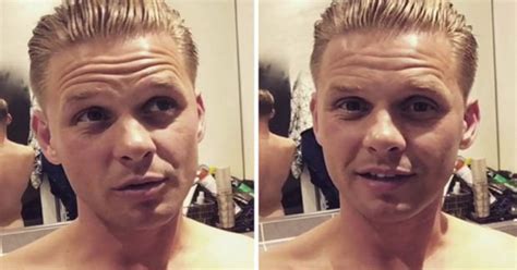 Jeff Brazier Accidentally Reveals White Bits In Eye Popping Naked Video Daily Star