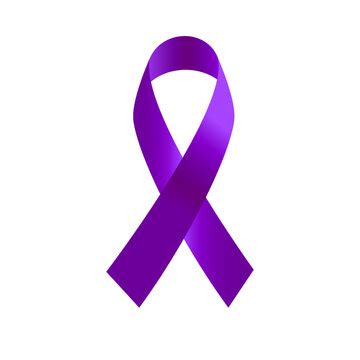 Purple Awareness Ribbon Png