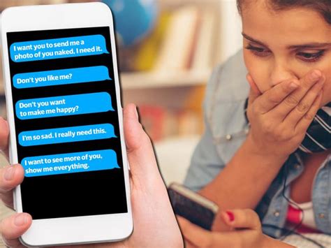 Sexting Complaints Explosion Girls As Young As 13 Blackmailed Into
