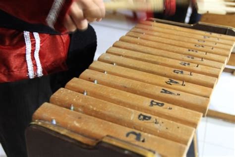 Alat musik yang terbuat dari kayu ini memang unik, yaitu terdapat lidah lidah pada bagian ujung untuk ditiup. Mengenal Alat Musik Melodis Tradisional dari Indonesia