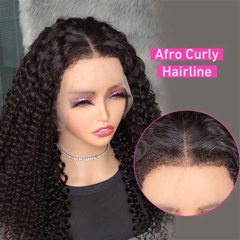 4c curly hairline kinky curly hd lace front wig 150 density bgm hair bgmgirl