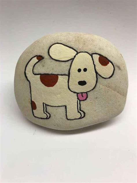 40 Awesome Diy Projects Painted Rocks Animals Dogs For Summer Ideas