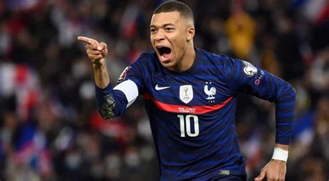 Kylian Mbappe Scores 4 Goals As France Thump Kazakhstan 8 0 To Qualify For Fifa World Cup 2022