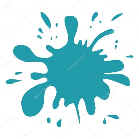 Paint Design Splash Icon Vector Graphic Stock Vector Image By ©djv