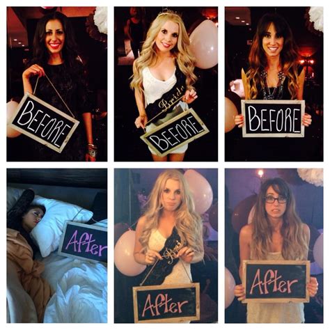 Before And After Bachelorette Party Or Wedding Even Bhahah