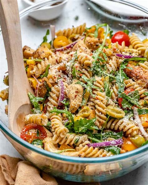 How To Make Chicken Pasta Salad Healthy Fitness Meals