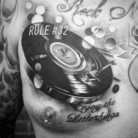 45 Record Tattoo