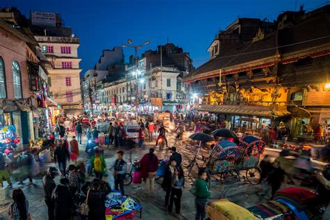 Kathmandu Night Market Such A Great Place For People Watching Rtravel
