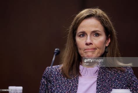 supreme court nominee judge amy coney barrett testifies before the news photo getty images