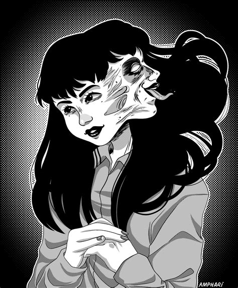 My Most Recent Tomie Piece One Of Many 🖤 Junjiito