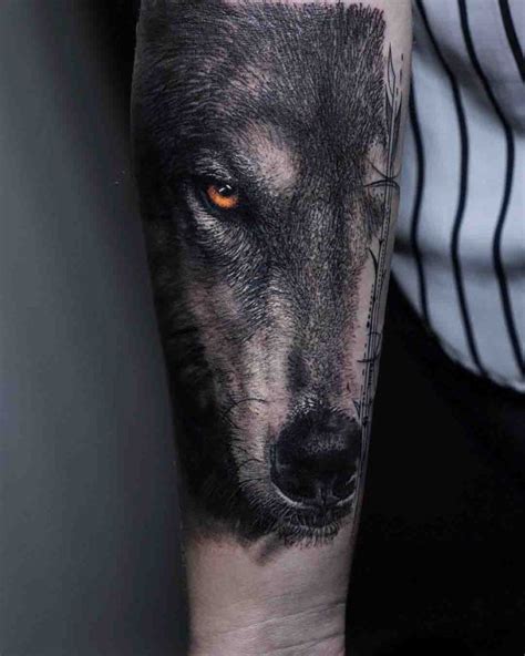 Realistic Wolf Arm Tattoo Best Tattoo Ideas Gallery