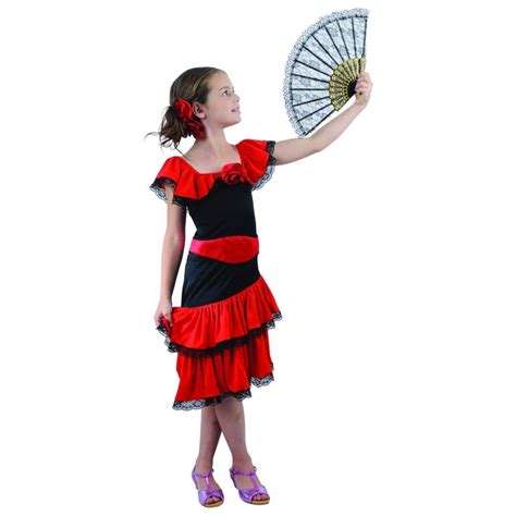 Pour encore plus de choix, toute la collection est à découvrir en détail sur le site de la boutique www.laboutiqueflamenco.fr. Costume robe noire et rouge flamenco pour enfant