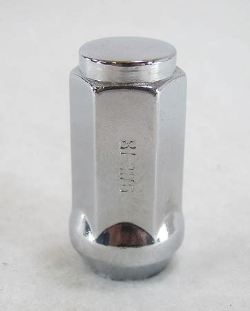 In Chrome Acorn Trailer Wheel Lug Nut With Right Hand Threads L