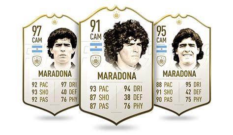 High quality maradona fifa 21 gifts and merchandise. Este es el listado de todos los ICONOS y medias de FIFA 20