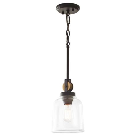 Westinghouse 1 Light Oil Rubbed Bronze Adjustable Mini Pendant With