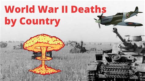 Us, public broadcasting system, the good war and those who refused to fight it. Which Countries had the most deaths in World War 2? - YouTube