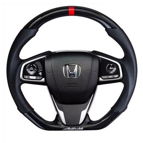 Buddy Club Time Attack Sport Steering Wheel 2016 2021 Honda Civic