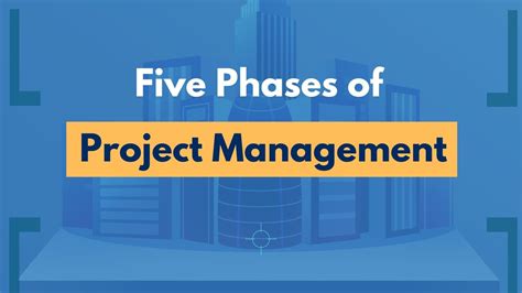 The Five Traditional Project Management Phases At A G