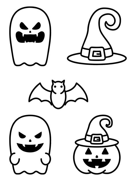 Halloween Shapes Printable