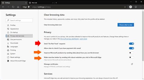 How To Configure Microsoft Edge Insider For Increased Browsing Privacy