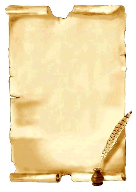Caratula de Pergaminos Los MEJORES diseños del Marcos de pergaminos Pergamino