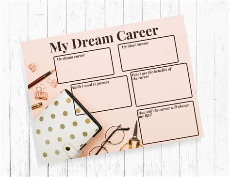 My Dream Career Vision Board/Goals board/Dream | Etsy