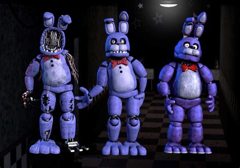 Bonnie Through The Years Five Nights At Freddy S Amino