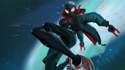 Miles Morales Into The Spider Verse Hd Wallpaper Hd Wallpaper