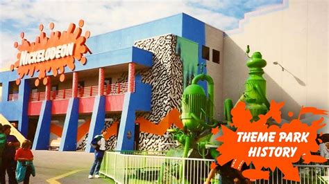 The Theme Park History Of Nickelodeon Studios Universal Studios