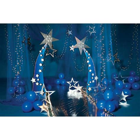 Is your prom committee looking for some theme ideas? Pin by Tiffany Kaspers on Christmas production | Starry night prom, Star party, Xmas lights