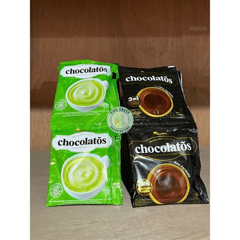 Jual Chocolatos Drink Matcha Chocolate Creamy Isi 10 Pcs Shopee