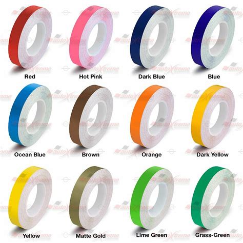 Roll Pin Stripe Car Pinstriping Pinstripe Styling Decal Line Tape Vinyl