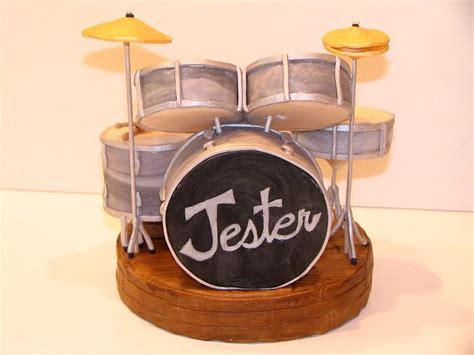 Drum Set Cake Topper Decorated Cake By Ruth Cakesdecor