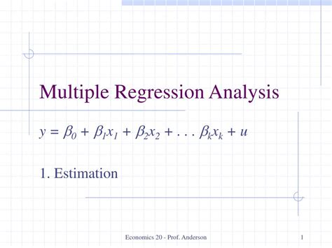 We will see how multiple input variables together influence the output variable, while also learning how the calculations differ from that of simple lr model. PPT - Multiple Regression Analysis PowerPoint Presentation ...