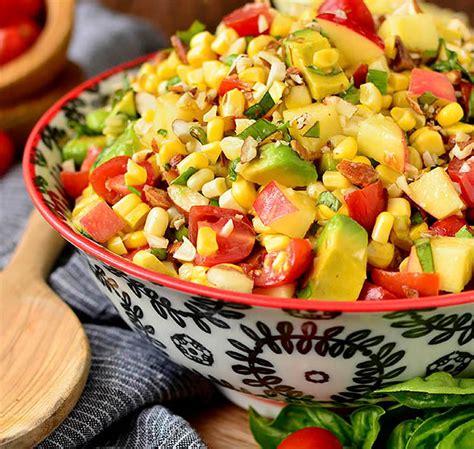 Napa Sweet Corn Salad Fresh And Healthy Salad Recipe