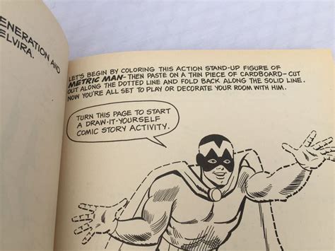The Metric Man Activity Book By Tony Tallarico Vintage 1977