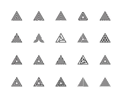 30800 Triangle Logo Illustrations Royalty Free Vector Graphics