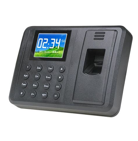 A8 Biometric Fingerprint Employee Time Attendance Machine Junglelk