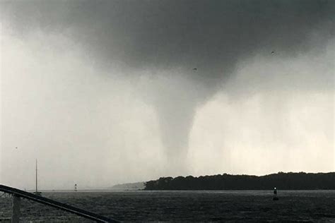 Rare Waterspout Spotted Off Shores Of Onset Photos