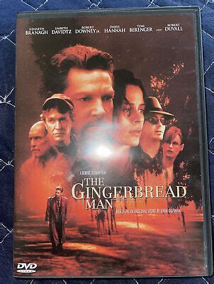 The Gingerbread Man DVD 1998 Kenneth Branagh Embeth Davidtz RARE