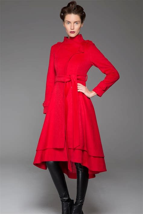 Red Womens Coat Han Coats