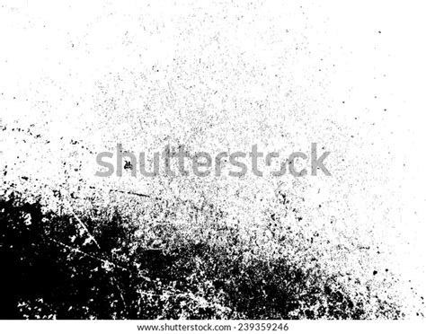 Grunge Scratched Texture Vector Illustration Stock Vector Royalty Free